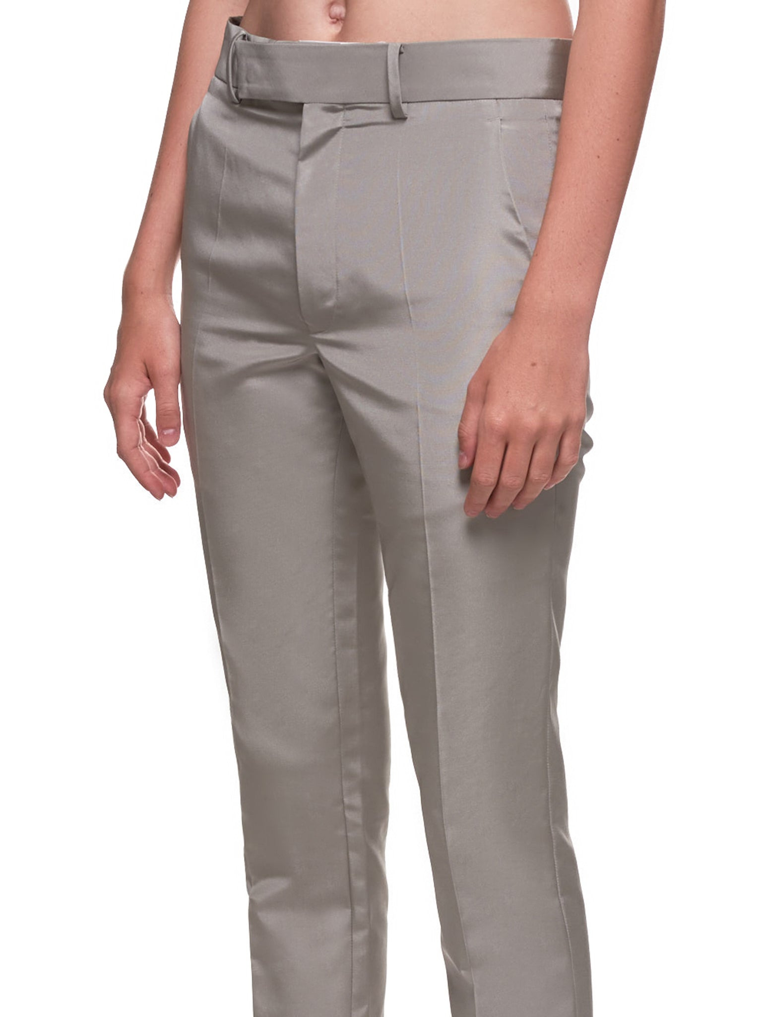 Skinny Leg Trousers - 4