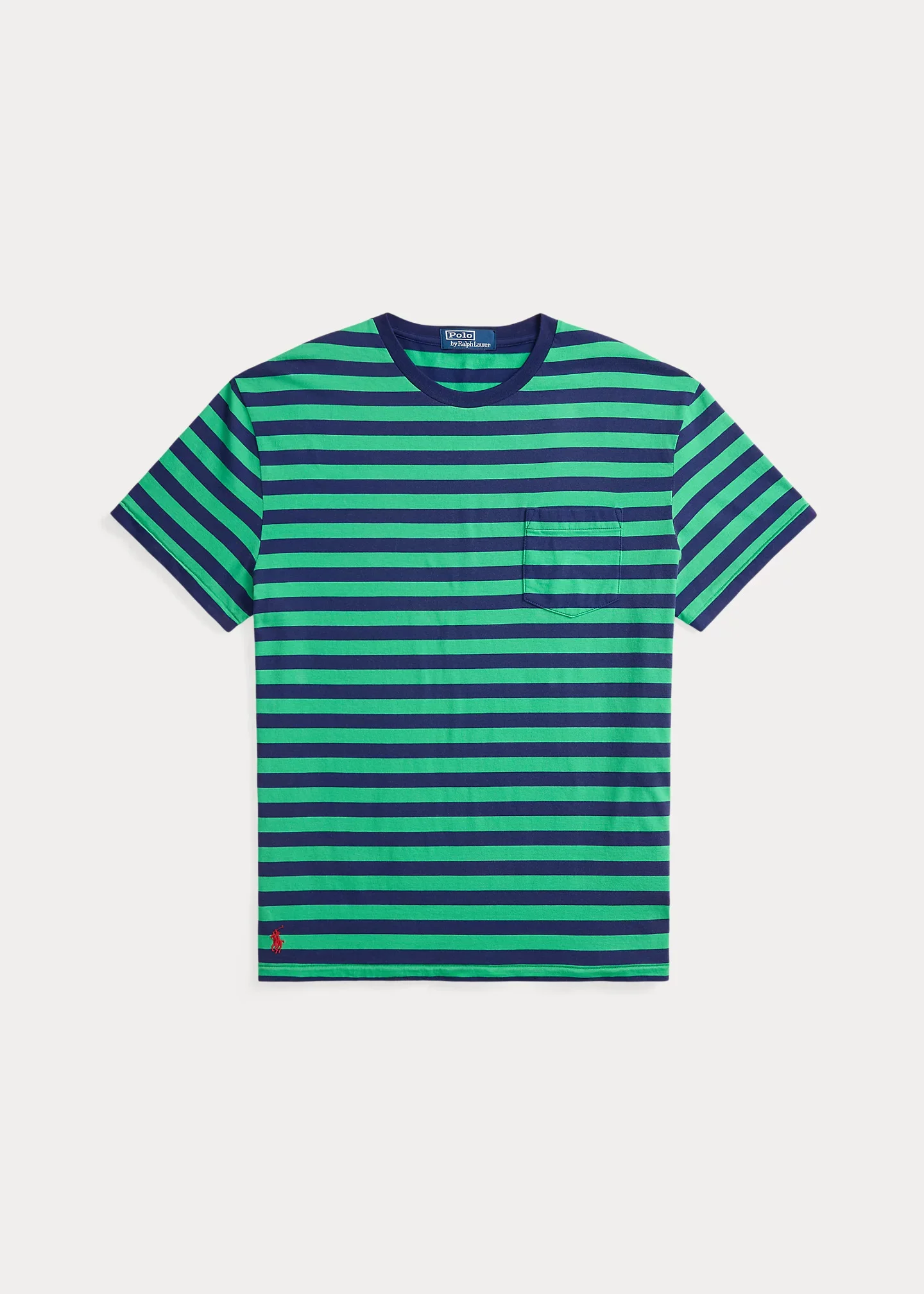 Classic Fit Striped Jersey T-Shirt - 1