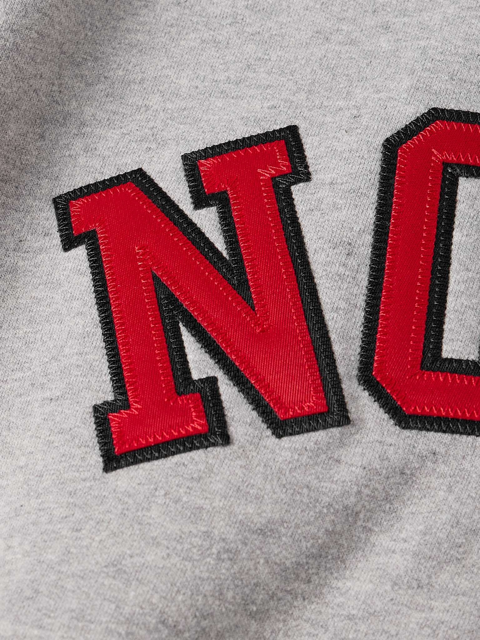Logo-Appliquéd Cotton-Jersey Zip-Up Hoodie - 4