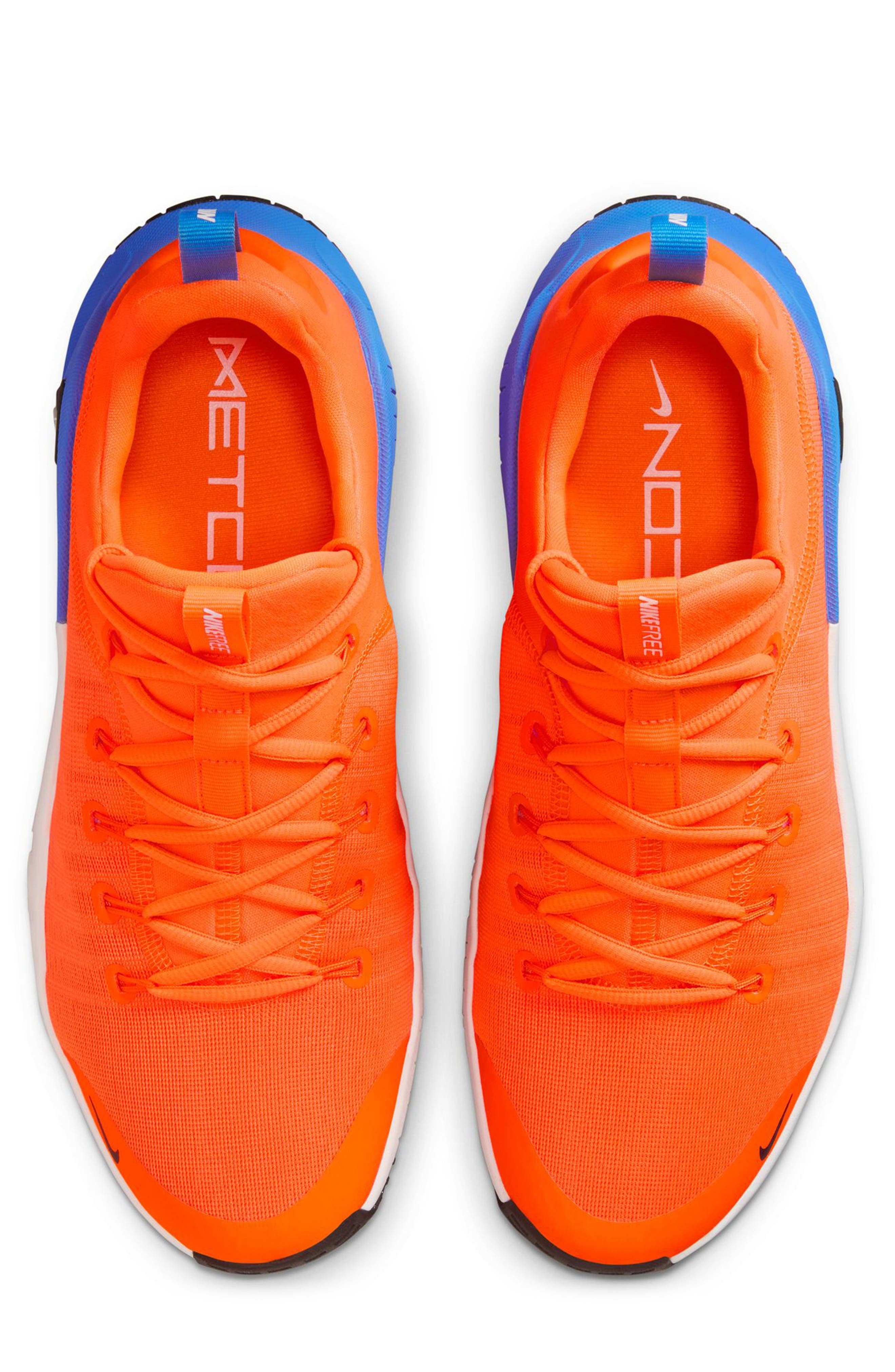 Nike Free Metcon 6 Training Shoe in Total Orange/White at Nordstrom - 3