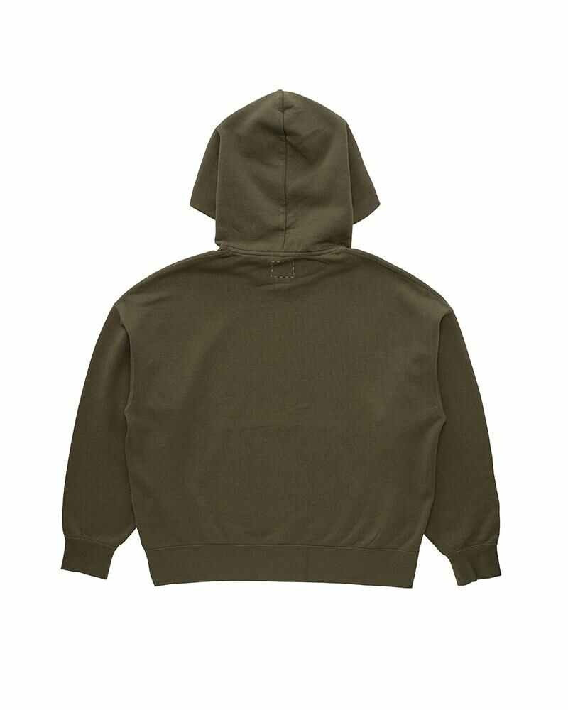 visvim AMPLUS SB HOODIE P.O. (C/SI) OLIVE outlook