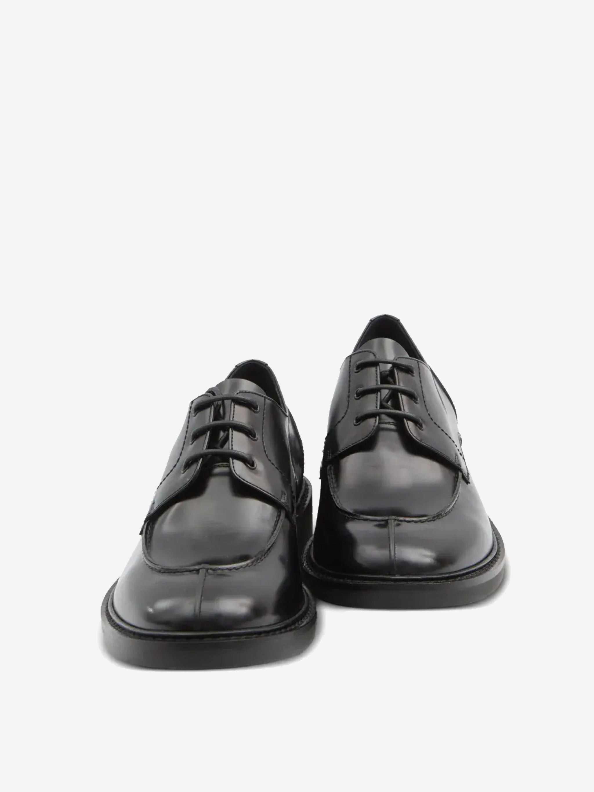 SAINT LAURENT - Men 20mm Linen-Blend Derby Shoes - 2