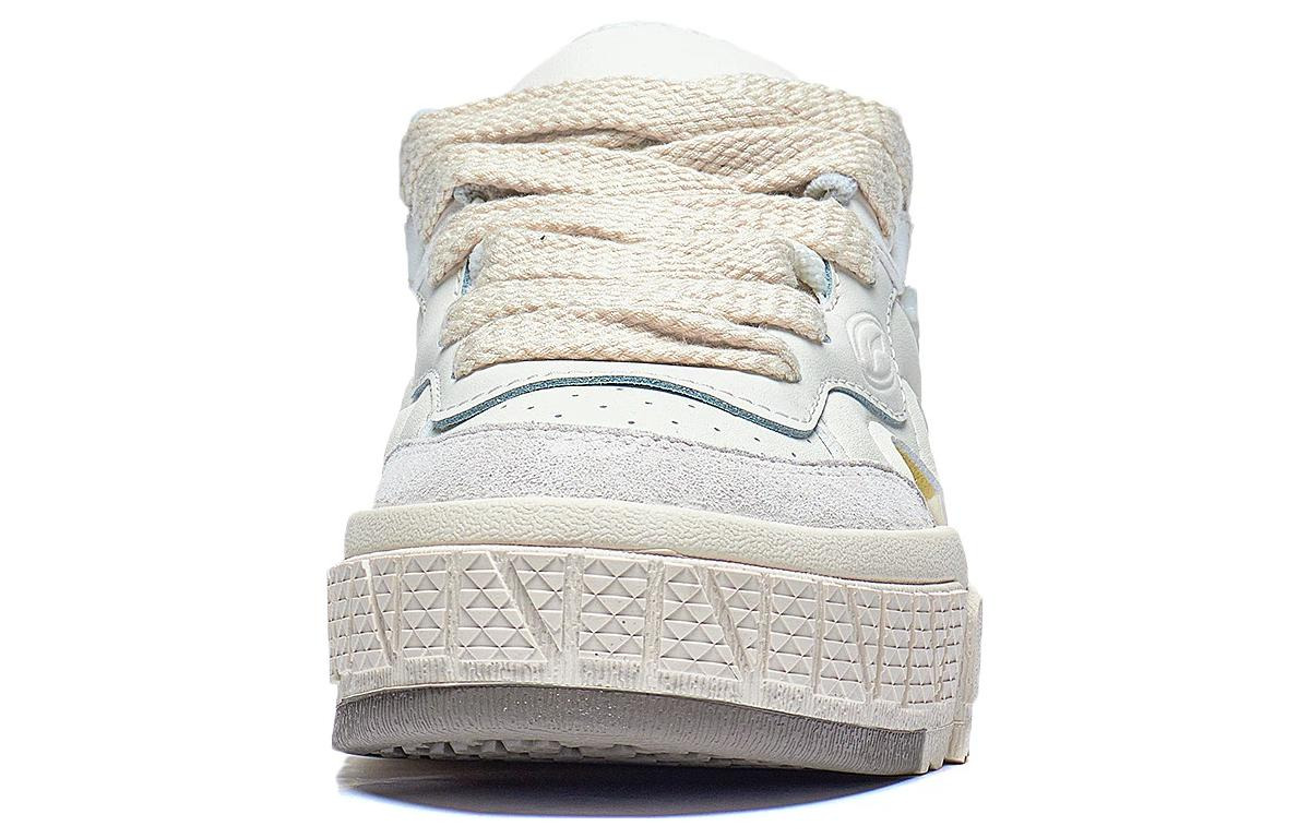 (WMNS) Li-Ning 001 Unblock 'White Grey' AGCT218-3 - 6