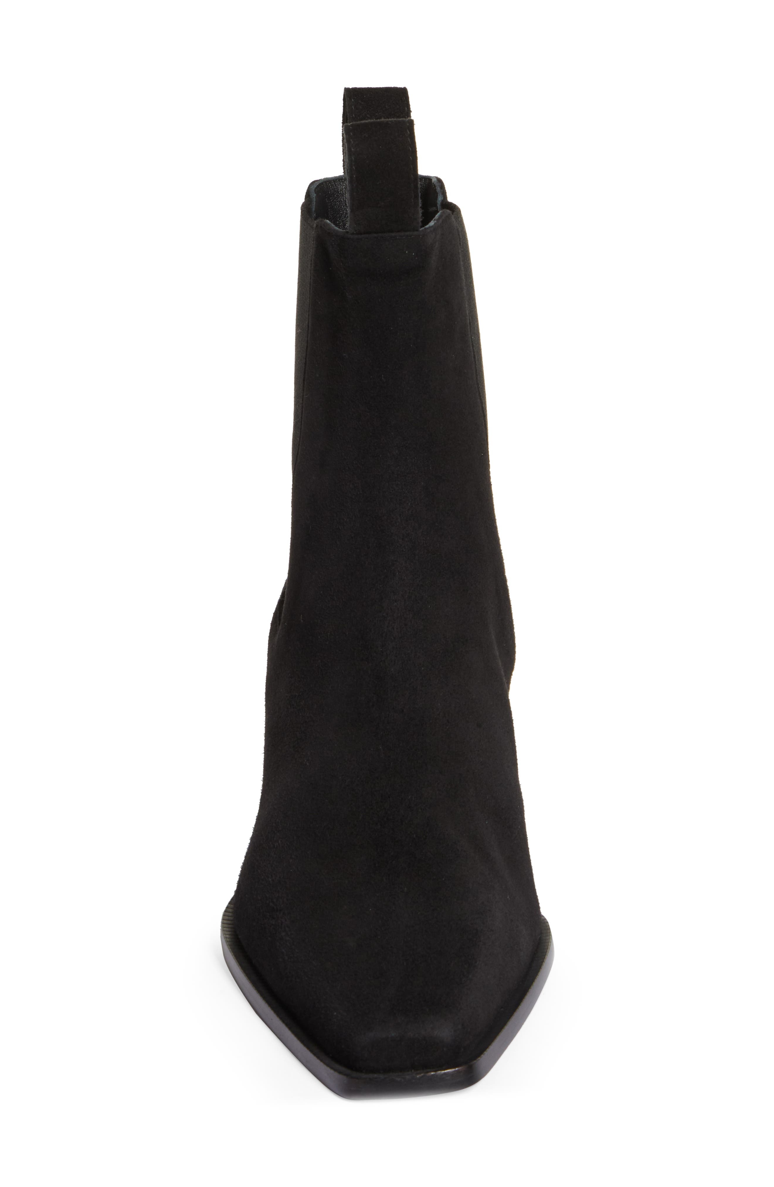 TOTEME The City Block Heel Chelsea Boot in Black at Nordstrom - 4
