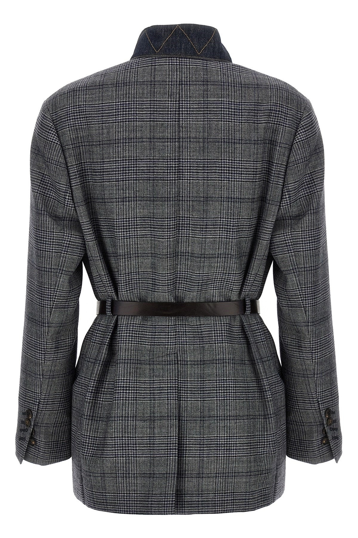 Brunello Cucinelli Women Monile Houndstooth Blazer - 2