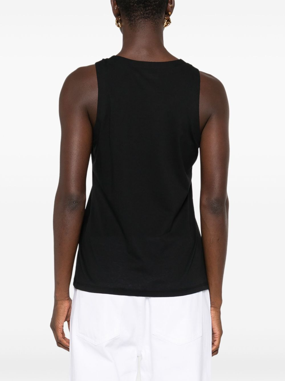 Isha round-neck sleeveless top - 4