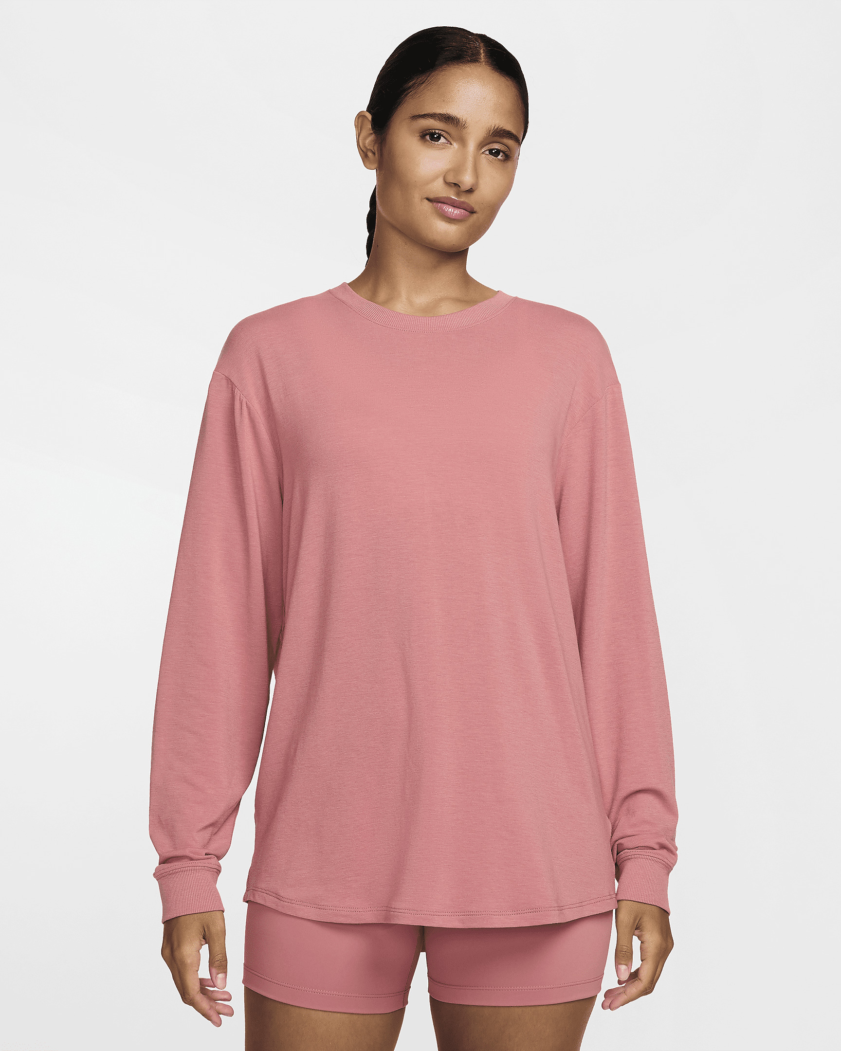 Nike One Relaxed Women's Dri-FIT Long-Sleeve Top - 1