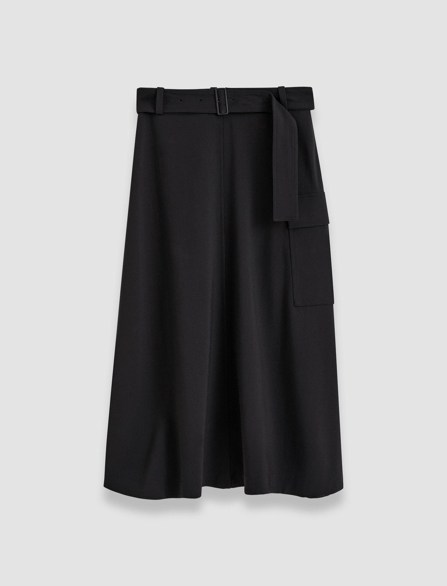 Pernette Fluid Twill Wool Skirt - 1