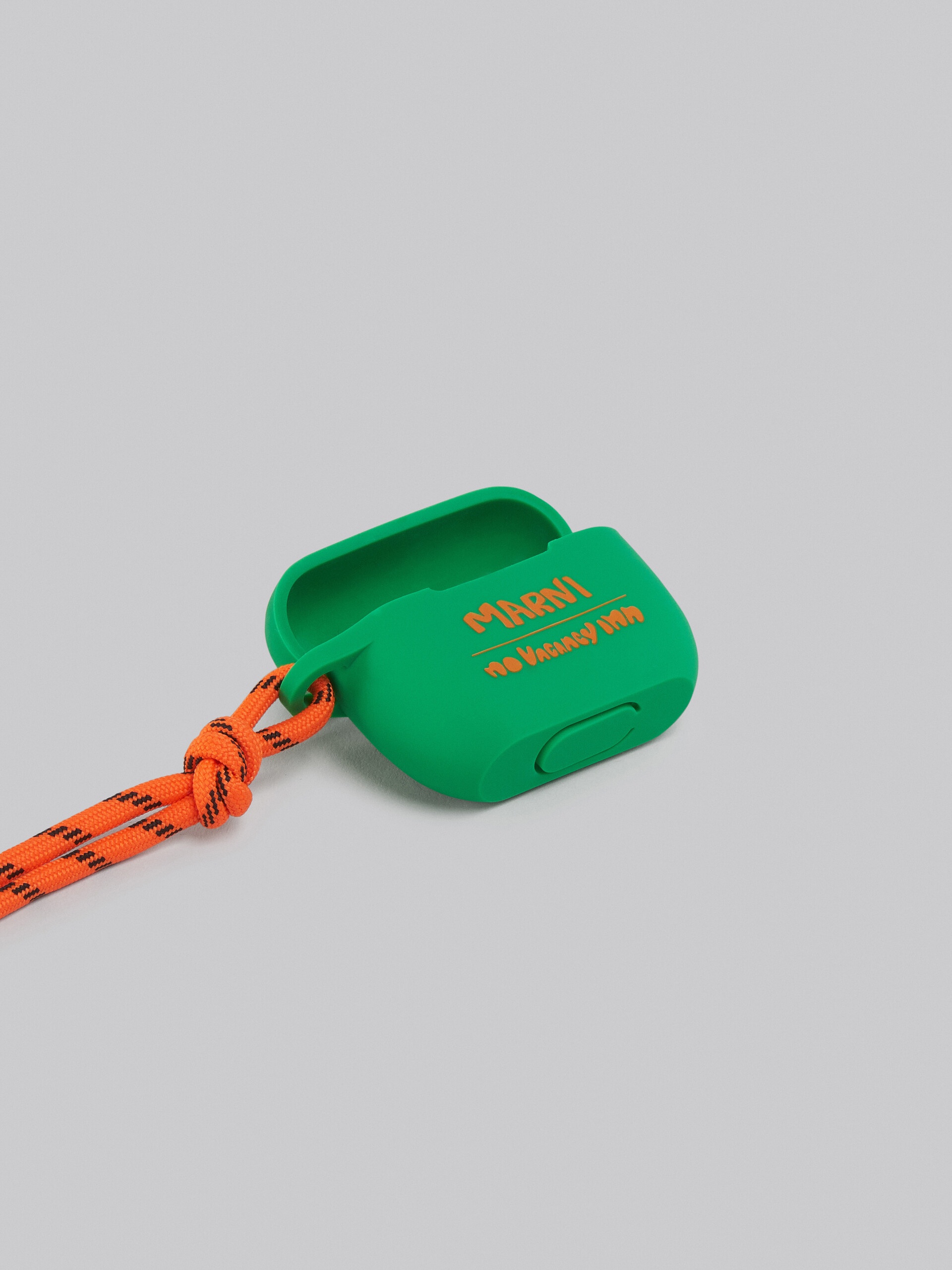MARNI X NO VACANCY INN - GREEN AND ORANGE AIRPODS CASE - 4