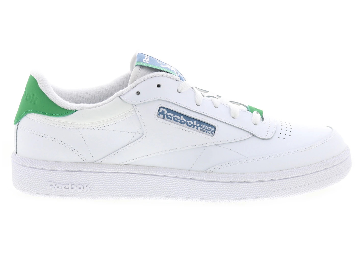 Reebok Club C 85 White Sport Green Blue Slate - 1