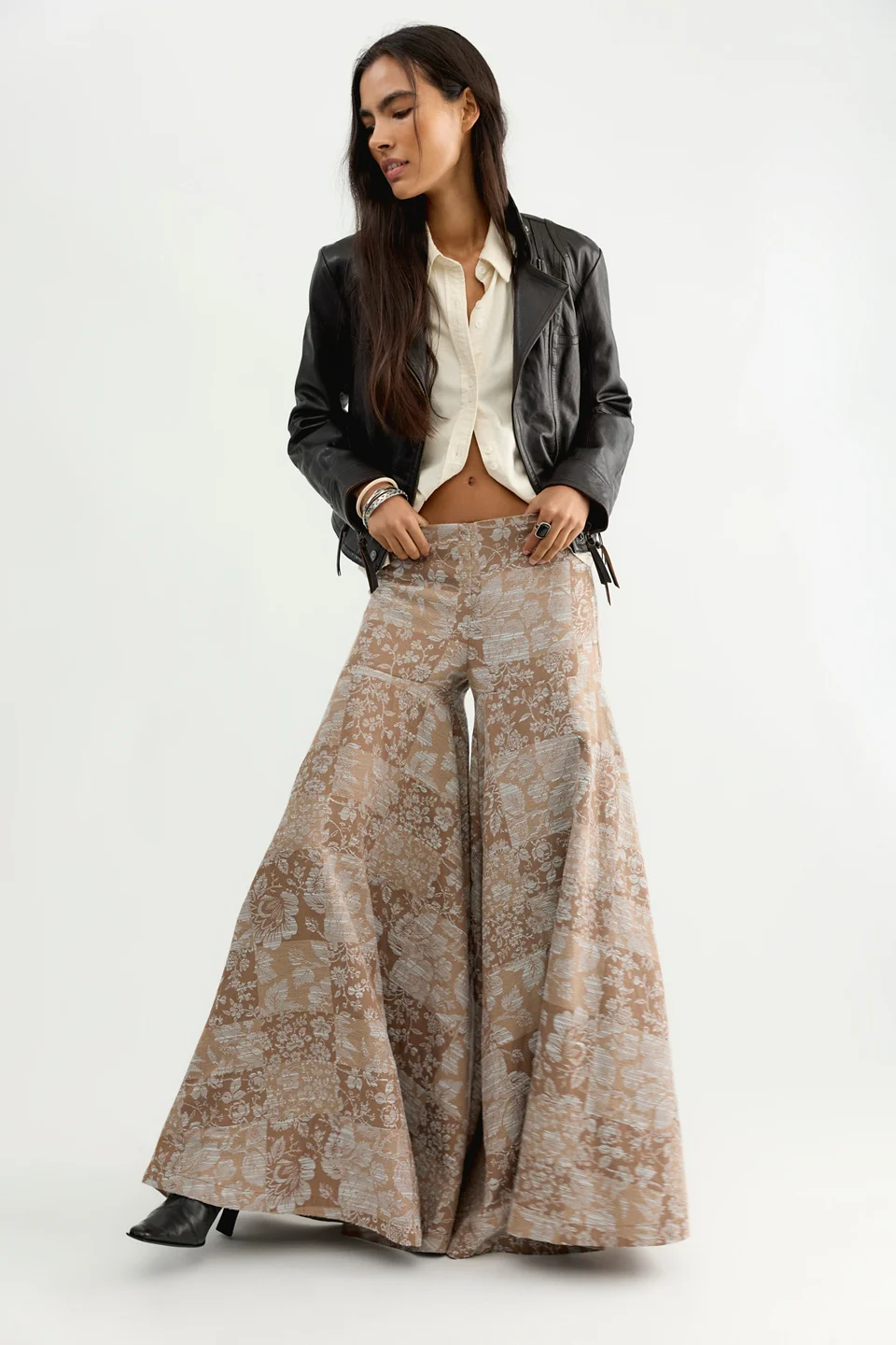 Full Circle Skirt Pants - 1