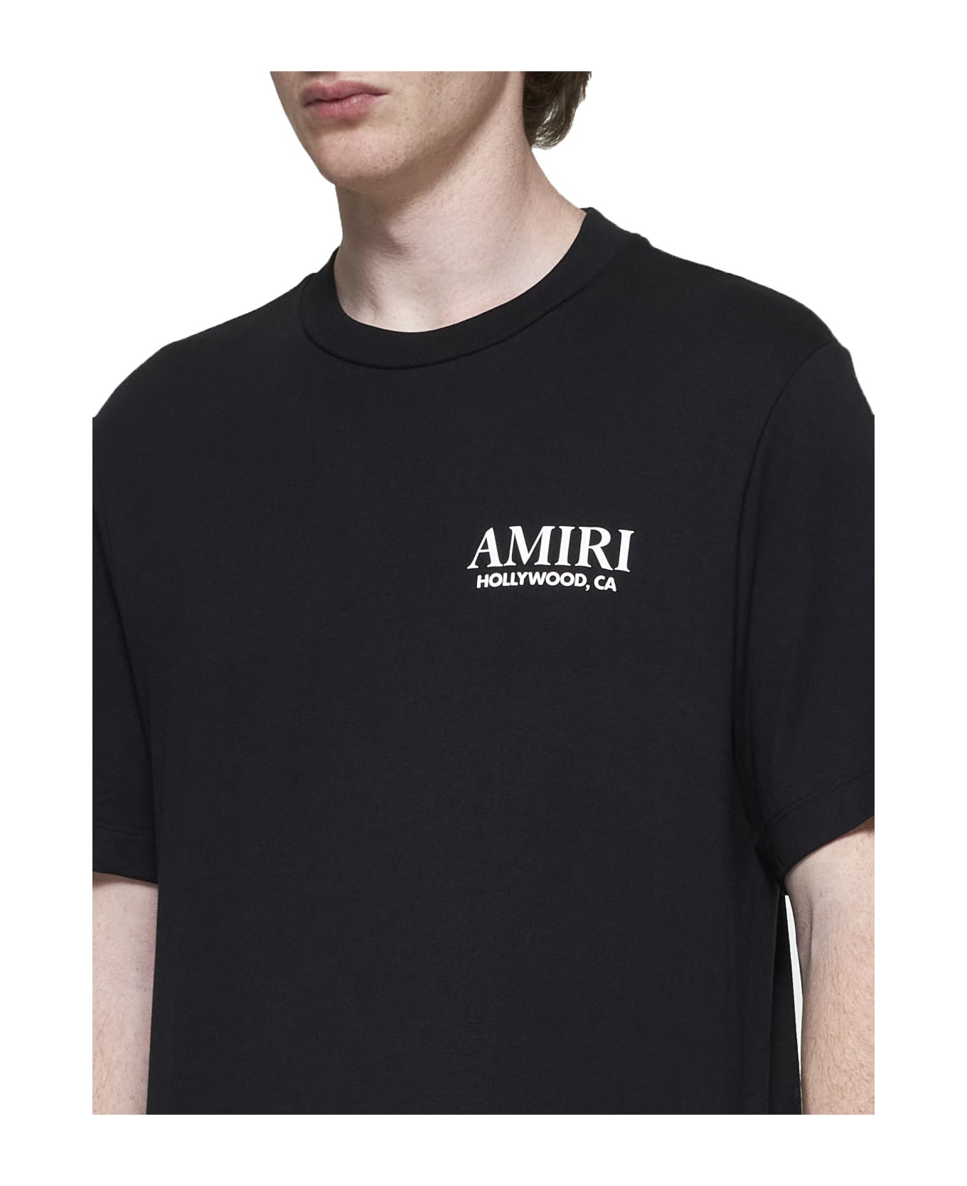 Logo Printed Crewneck T-shirt - 4