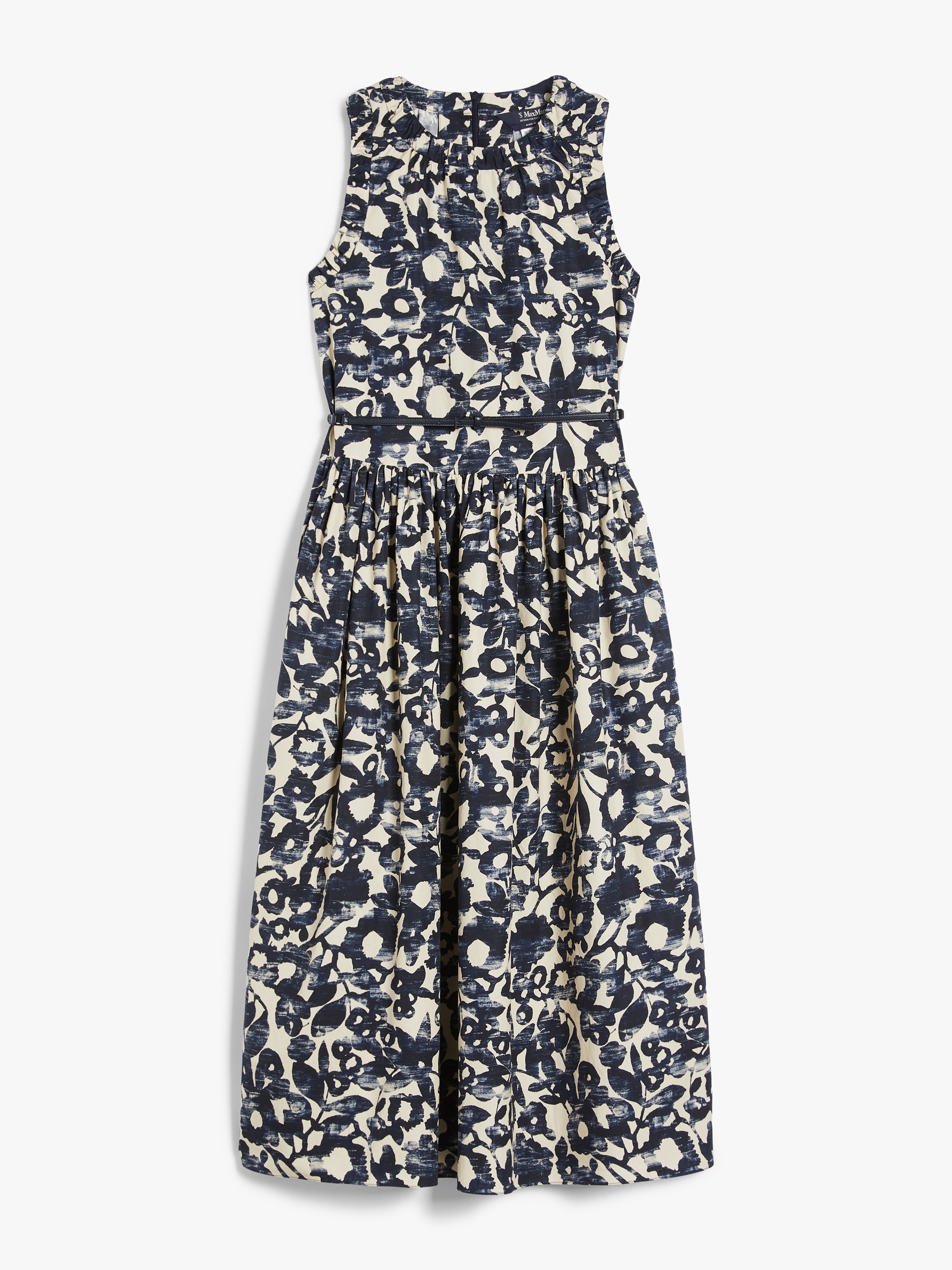 MARLENA Poplin halterneck dress - 1