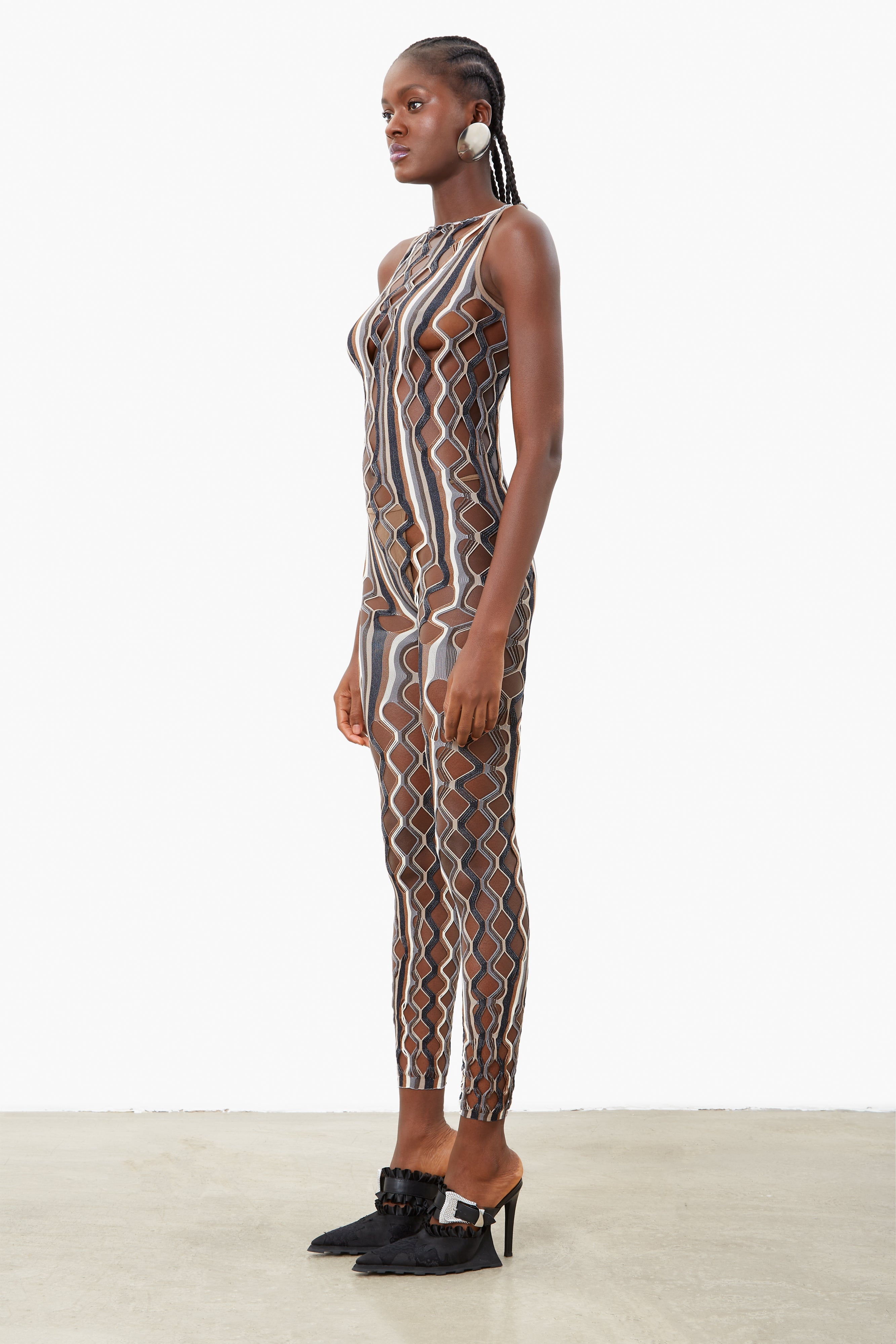 REEF JUMPSUIT OYSTER STRIPE - 5