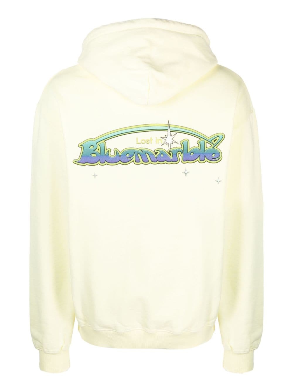 logo-print cotton hoodie - 2