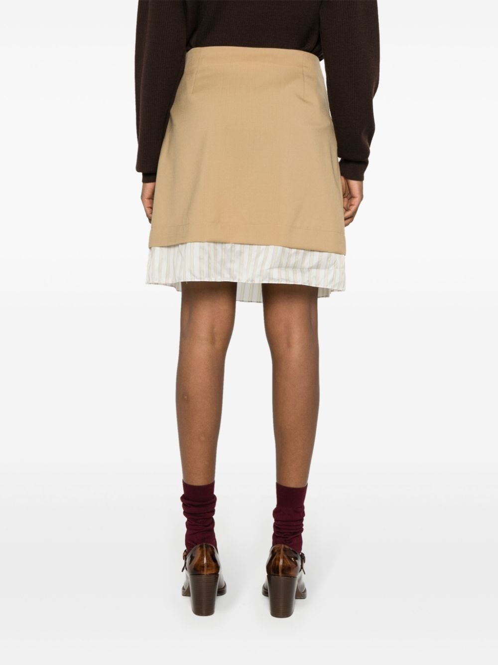 pleated mini skirt - 7