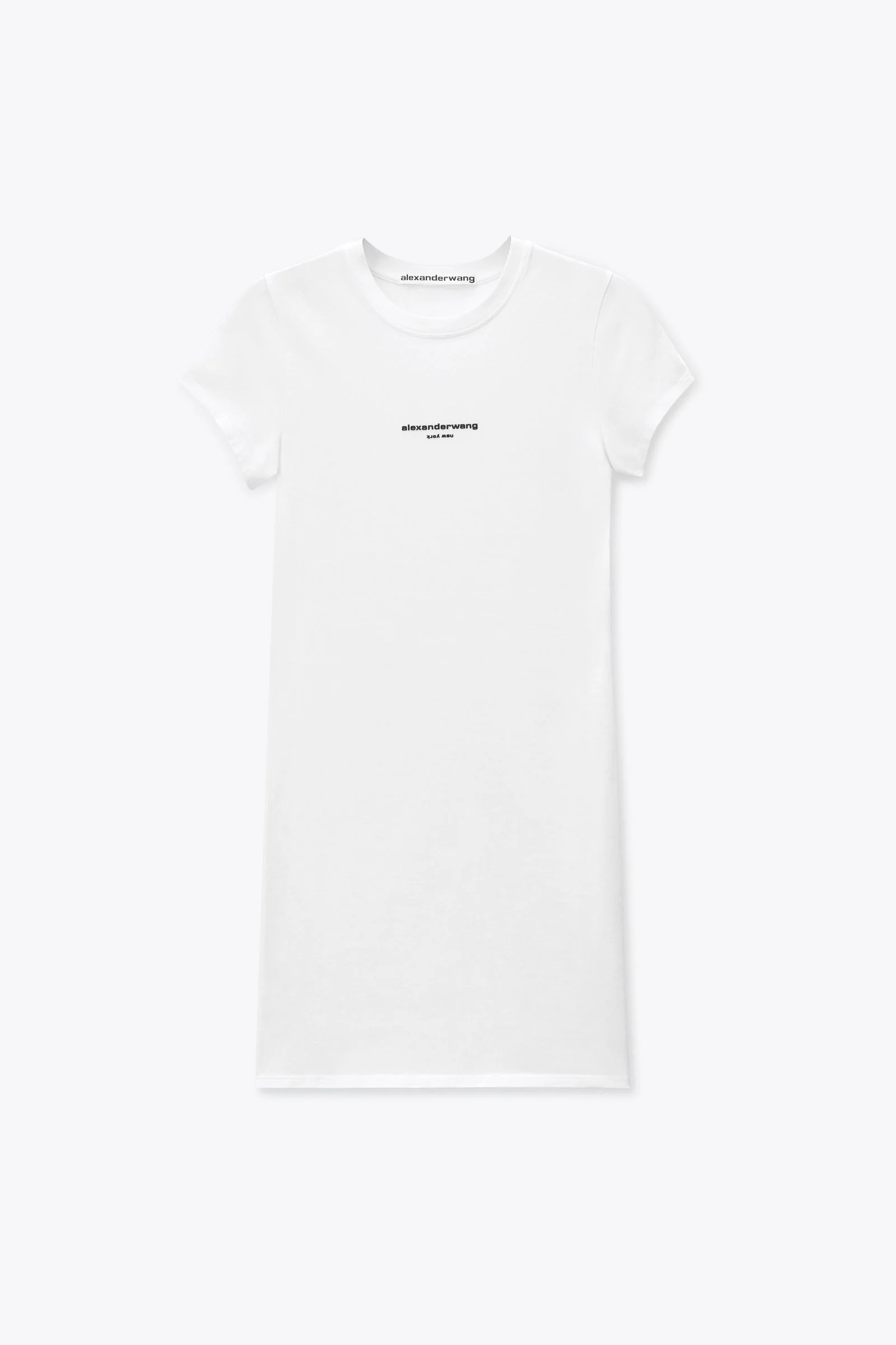 logo fitted mini dress - 1