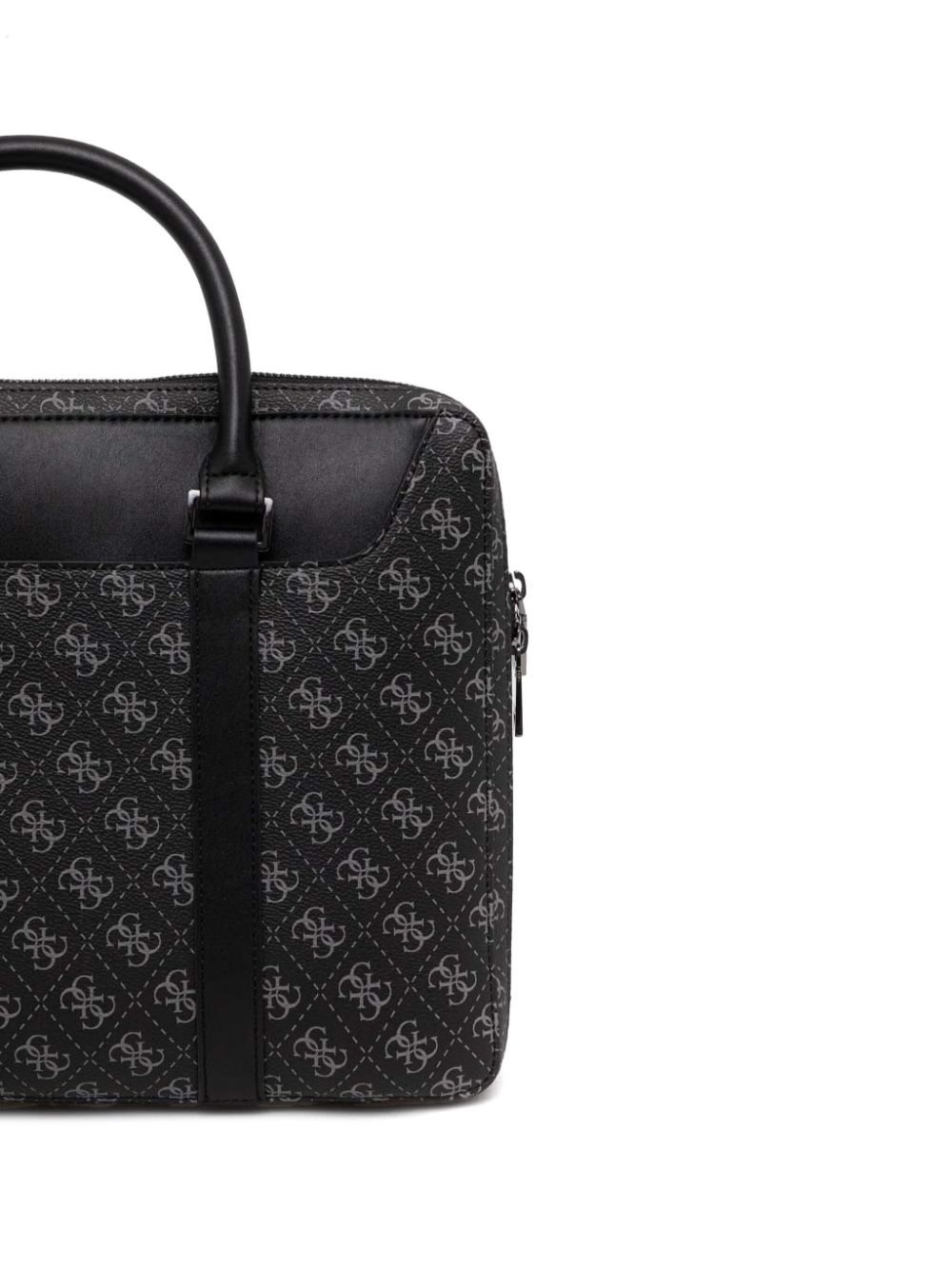 logo-plaque laptop bag - 3