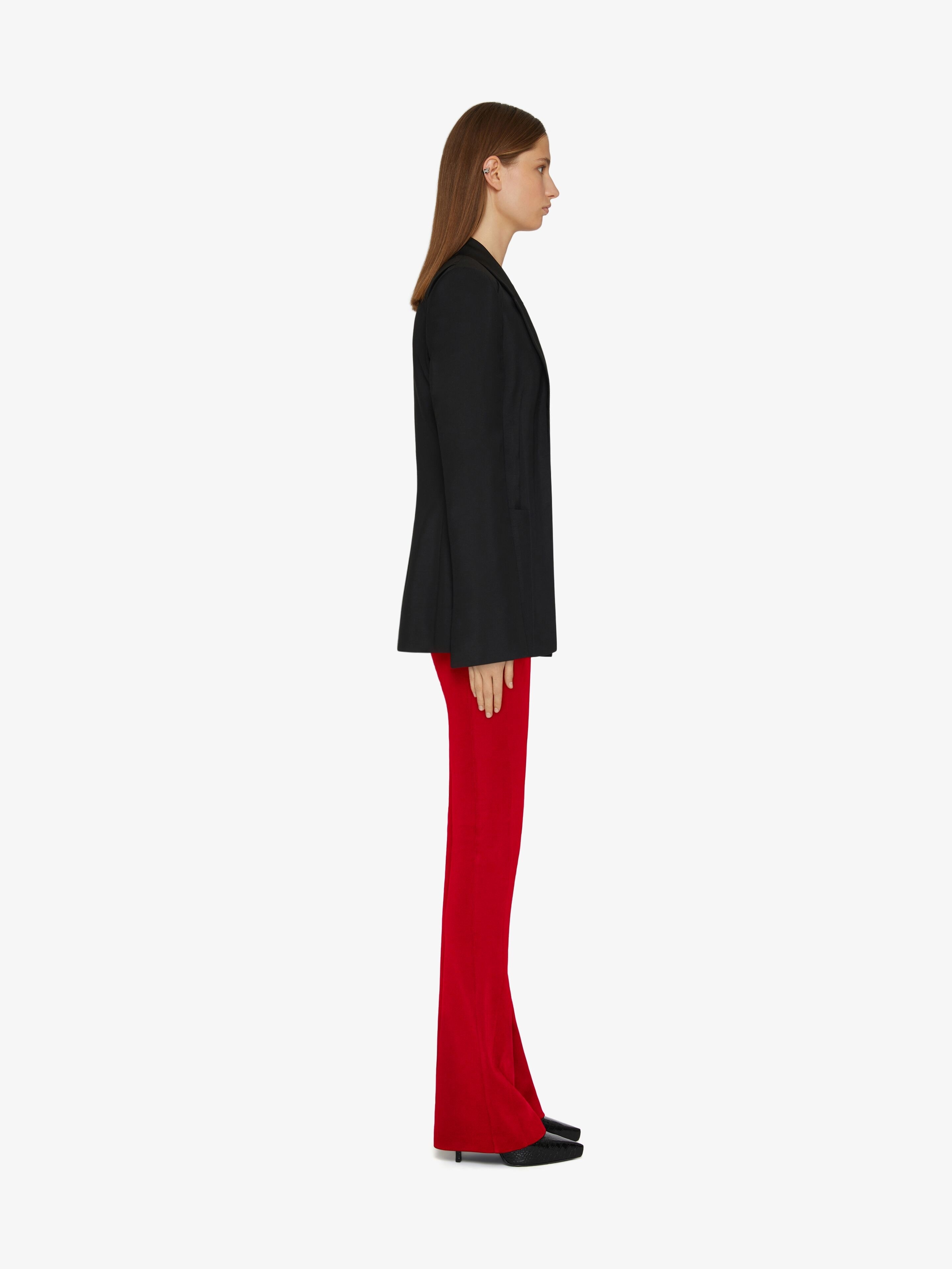 4G BELTED VISCOSE PANTS - 3
