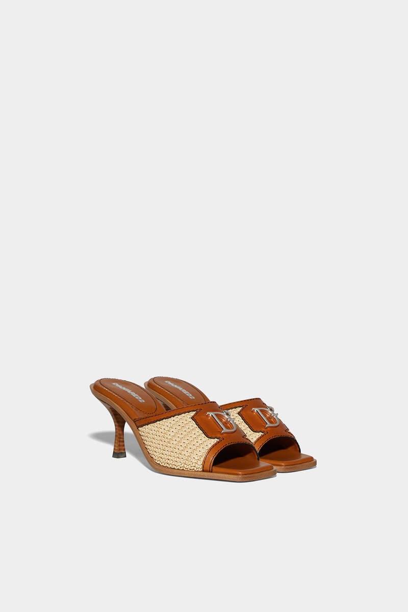 JUNGLE RAFIA SANDALS - 3