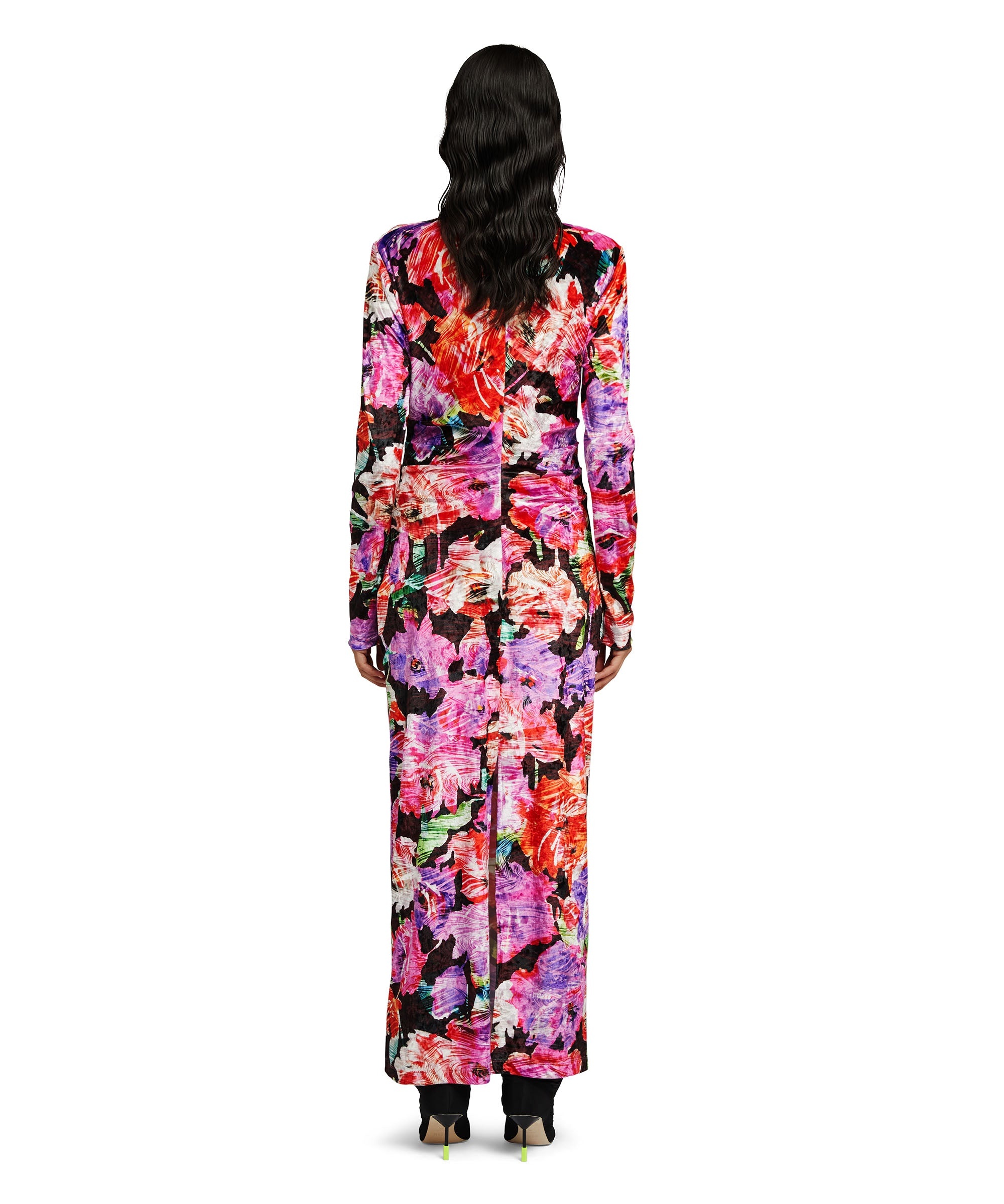 Maxi dress  "Blossom Hallucination" - 3