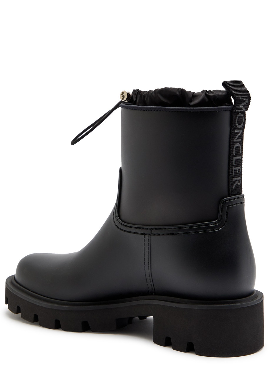 Moncler Kickstream Rubber Wellington Ankle Boots - 2