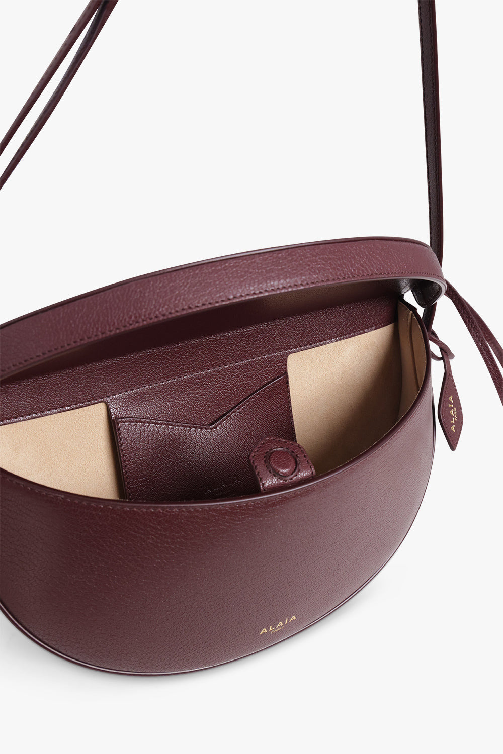 HIP EAST WEST CROSSBODY BAG | GARNET RED - 3