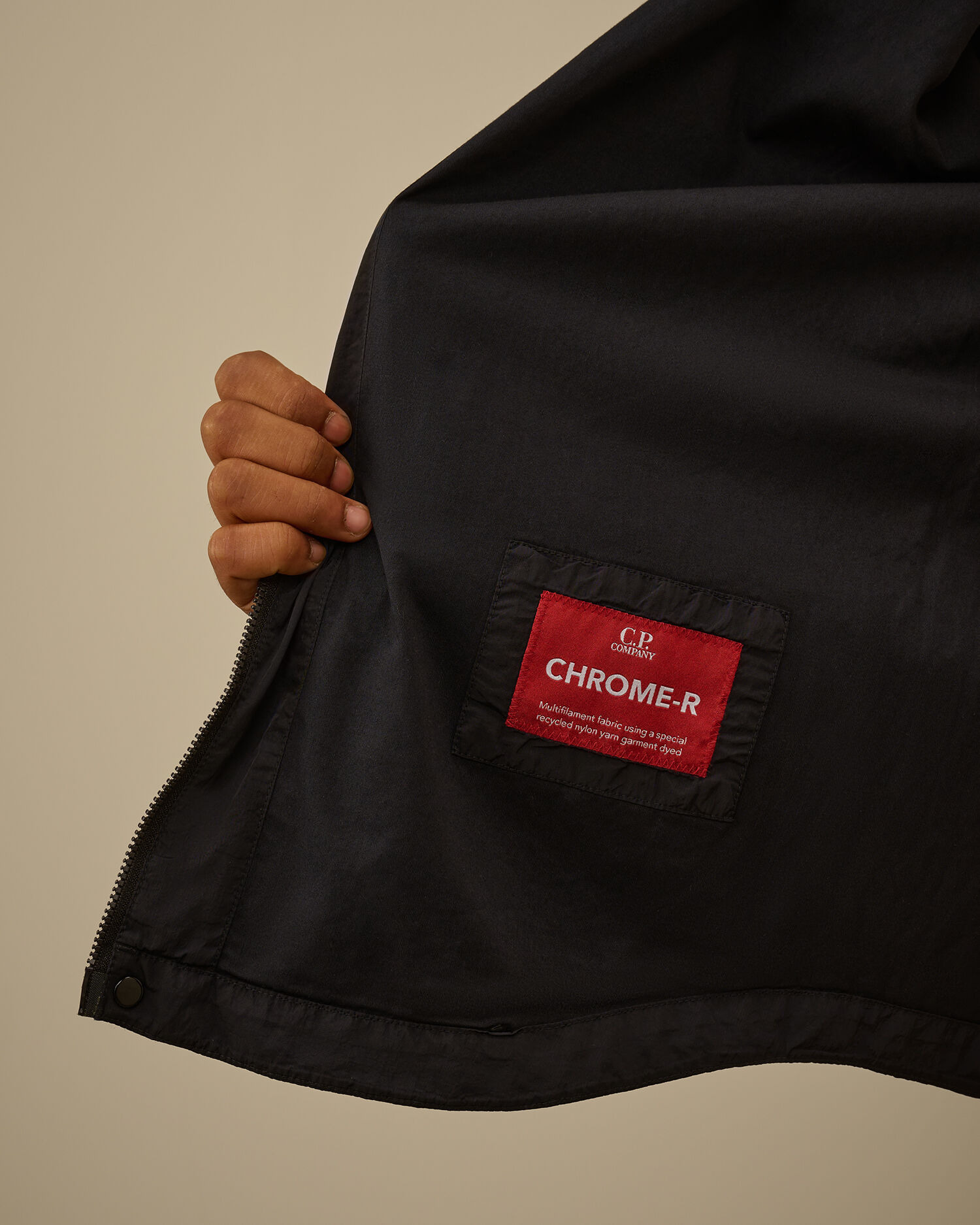 Chrome-R Lens Zipped Overshirt - 7
