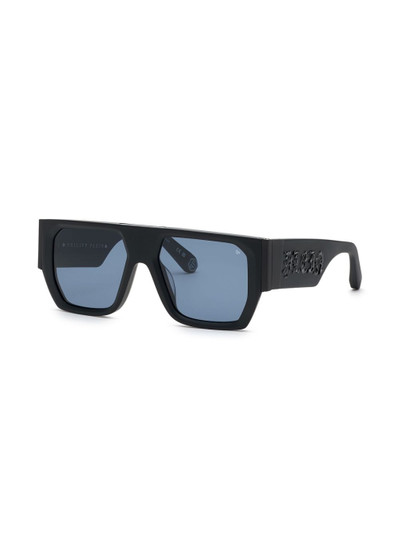 PHILIPP PLEIN oversize square-frame sunglasses outlook