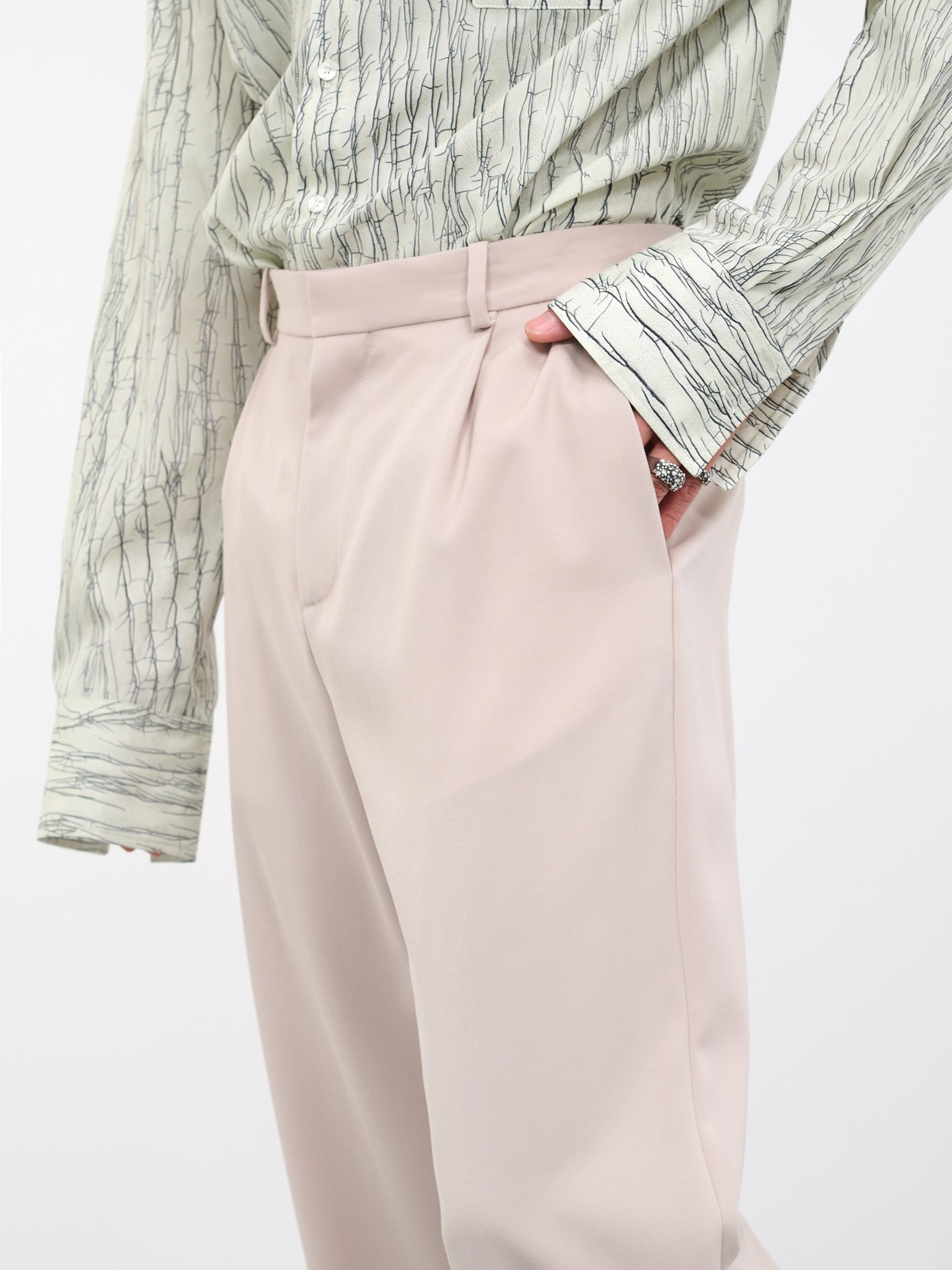 Classic Wool Trousers - 4