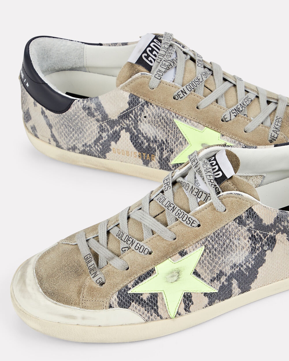 Superstar Python-Embossed Low-Top Sneakers - 4