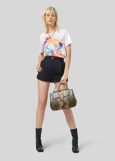 VERSACE Watercolor Medusa Motif T-Shirt outlook