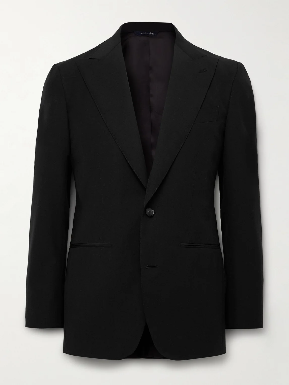 Slim-Fit Wool, Mohair and Linen-Blend Suit Jacket - 1