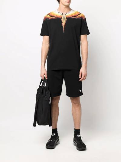 Marcelo Burlon County Of Milan embroidered-motif track shorts outlook