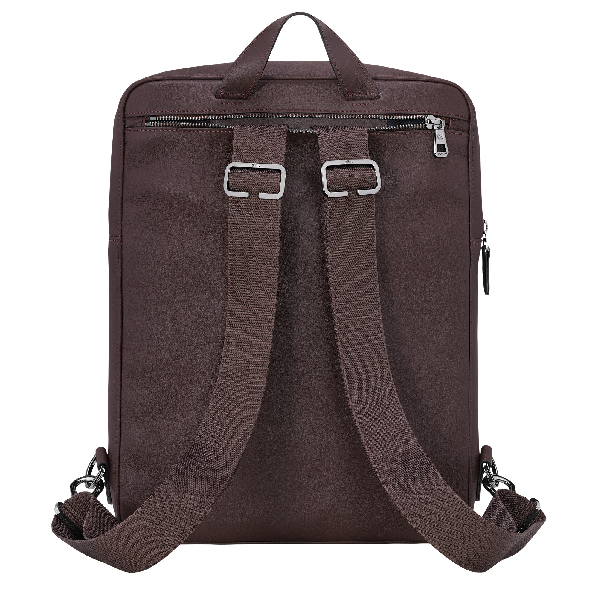 Longchamp sur Seine Backpack Mocha - Leather - 4