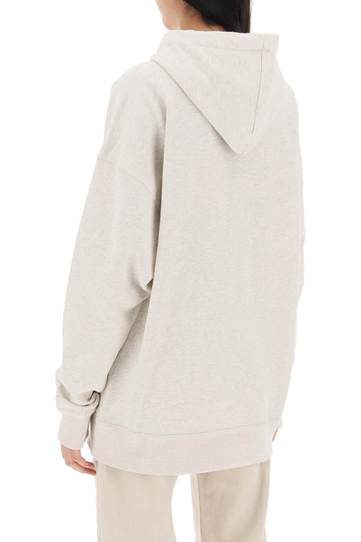 Isabel Marant Etoile Mansel Sweatshirt With Metallic Logo Women - 3