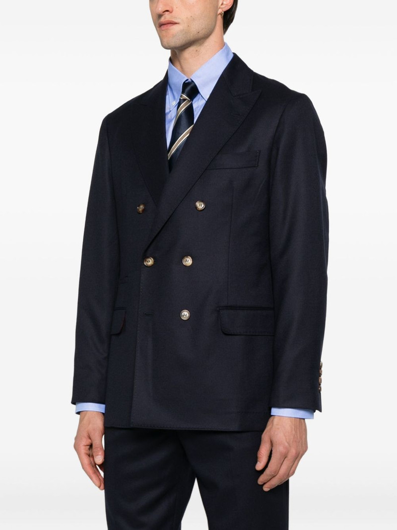 double-breasted cupro blazer 3