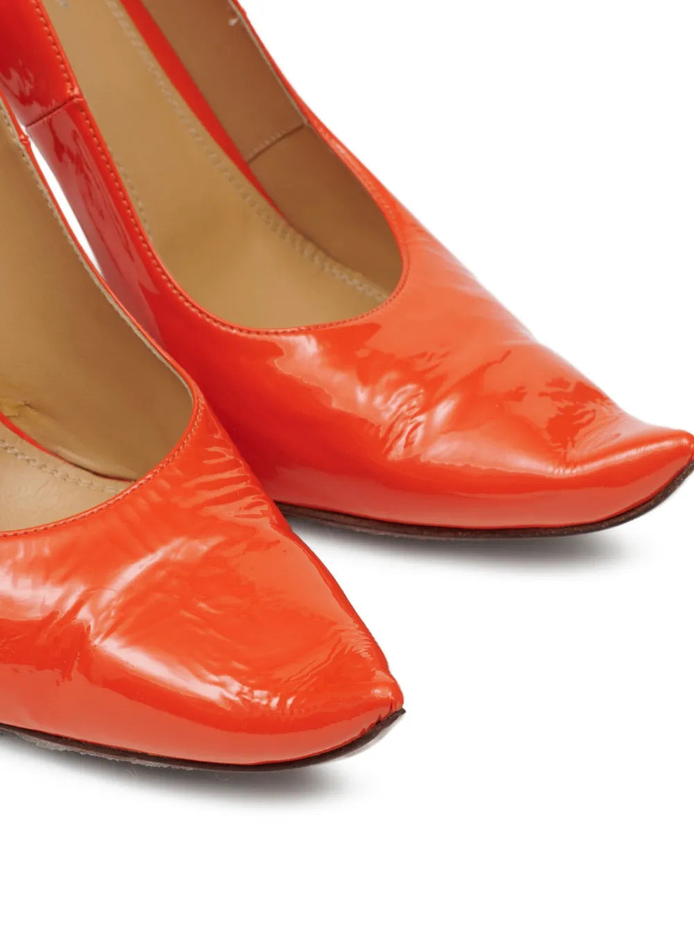 Maison Margiela Women 100Mm Leather Pumps - 4