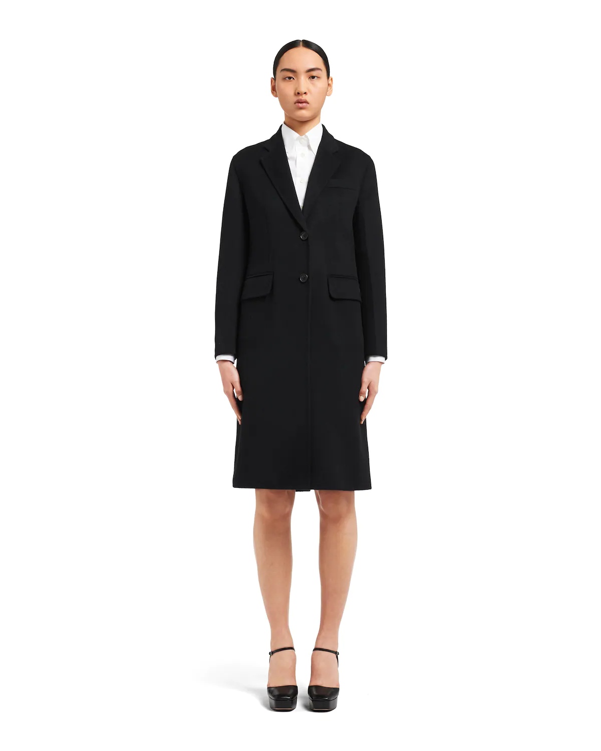 Wool gabardine coat - 2