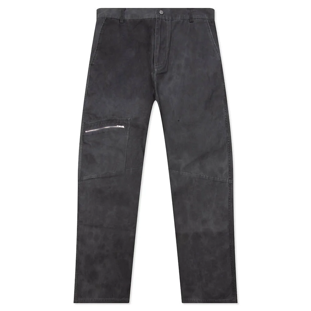 WORKWEAR PANT - WASHED BLACK - 1