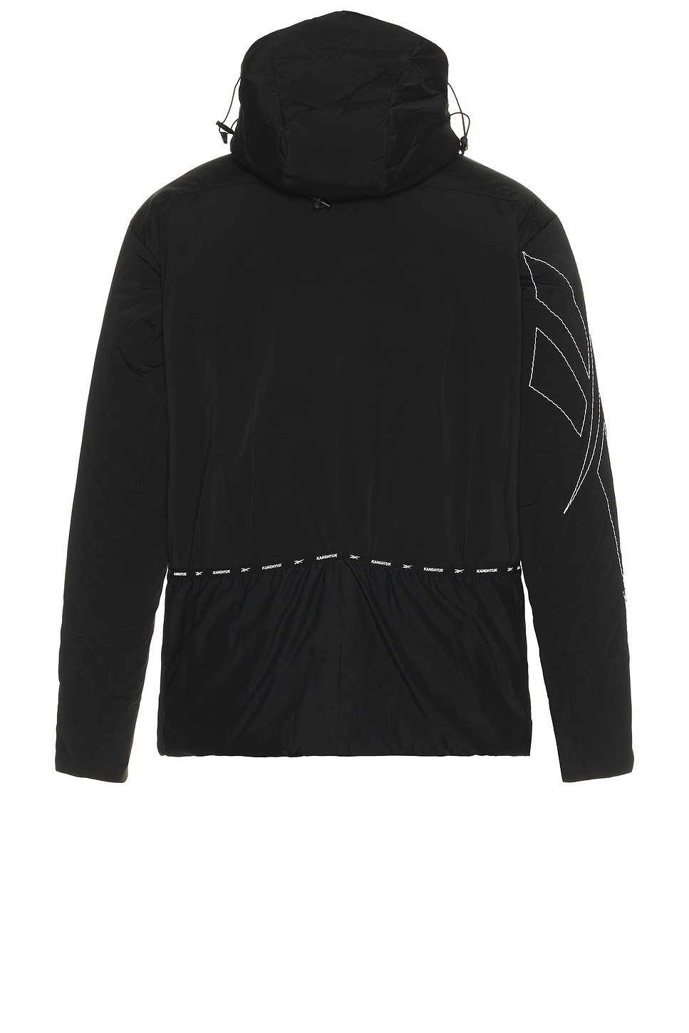 X Kanghyuk Stitched Logo Padded Jacket - 2