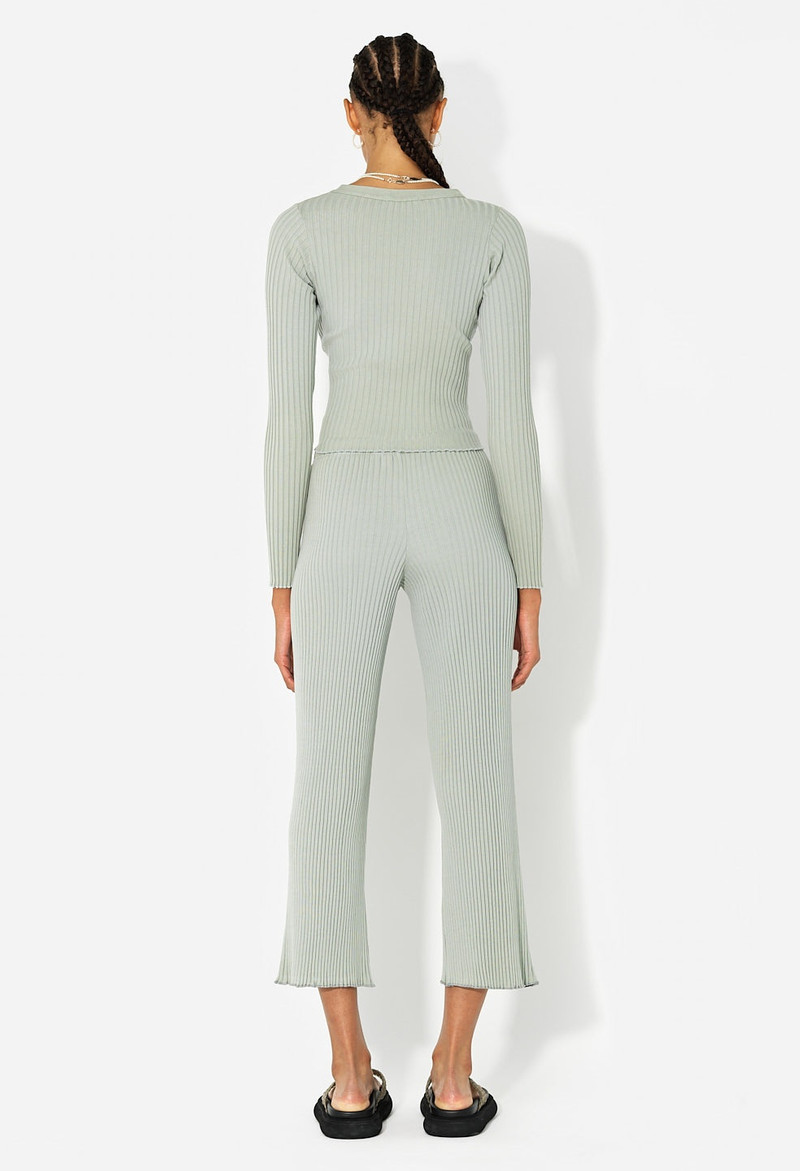 GINZA RIB CROPPED CARDIGAN 4