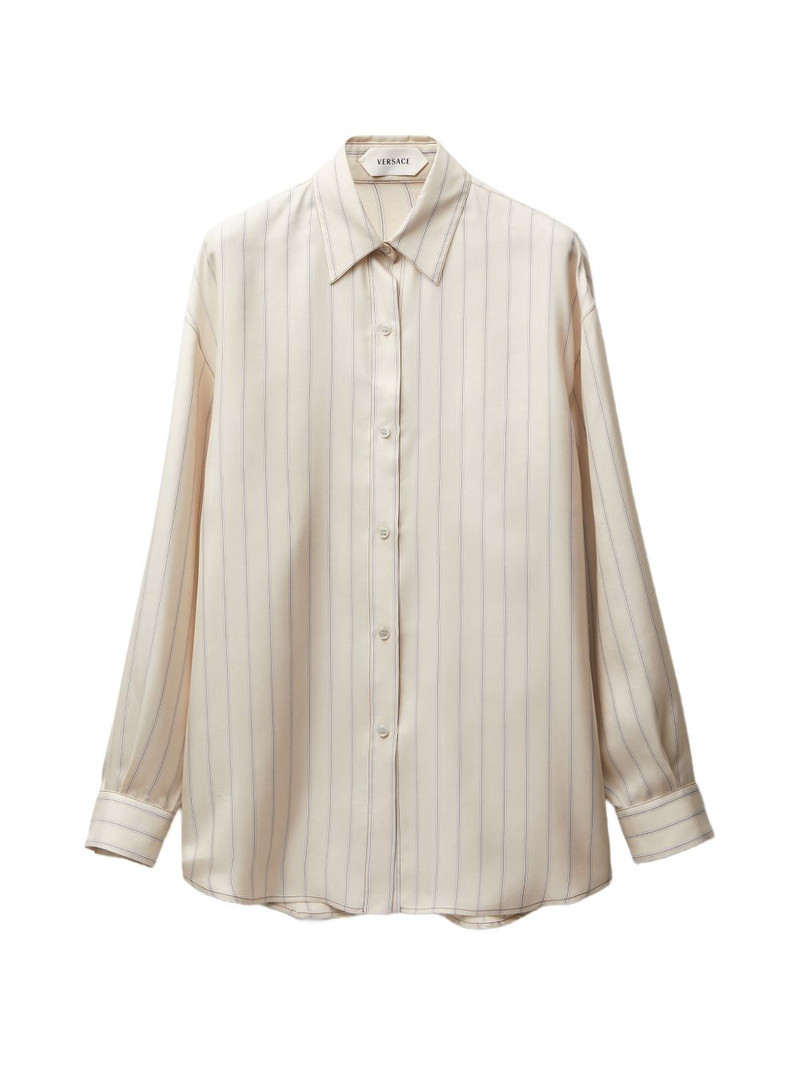 striped silk twill shirt 1