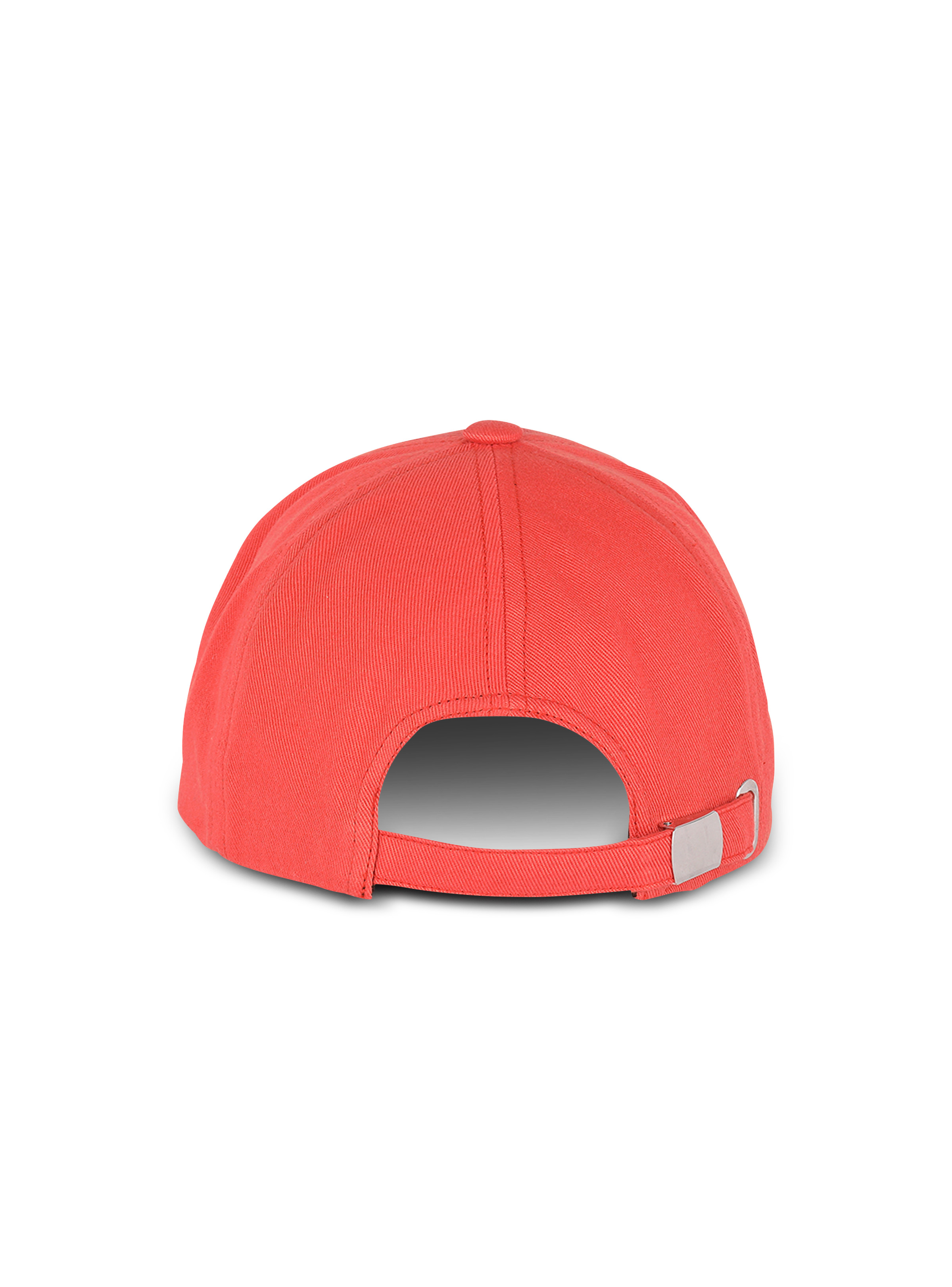 HIGH SUMMER CAPSULE - Cotton cap with Balmain monogram badge - 4