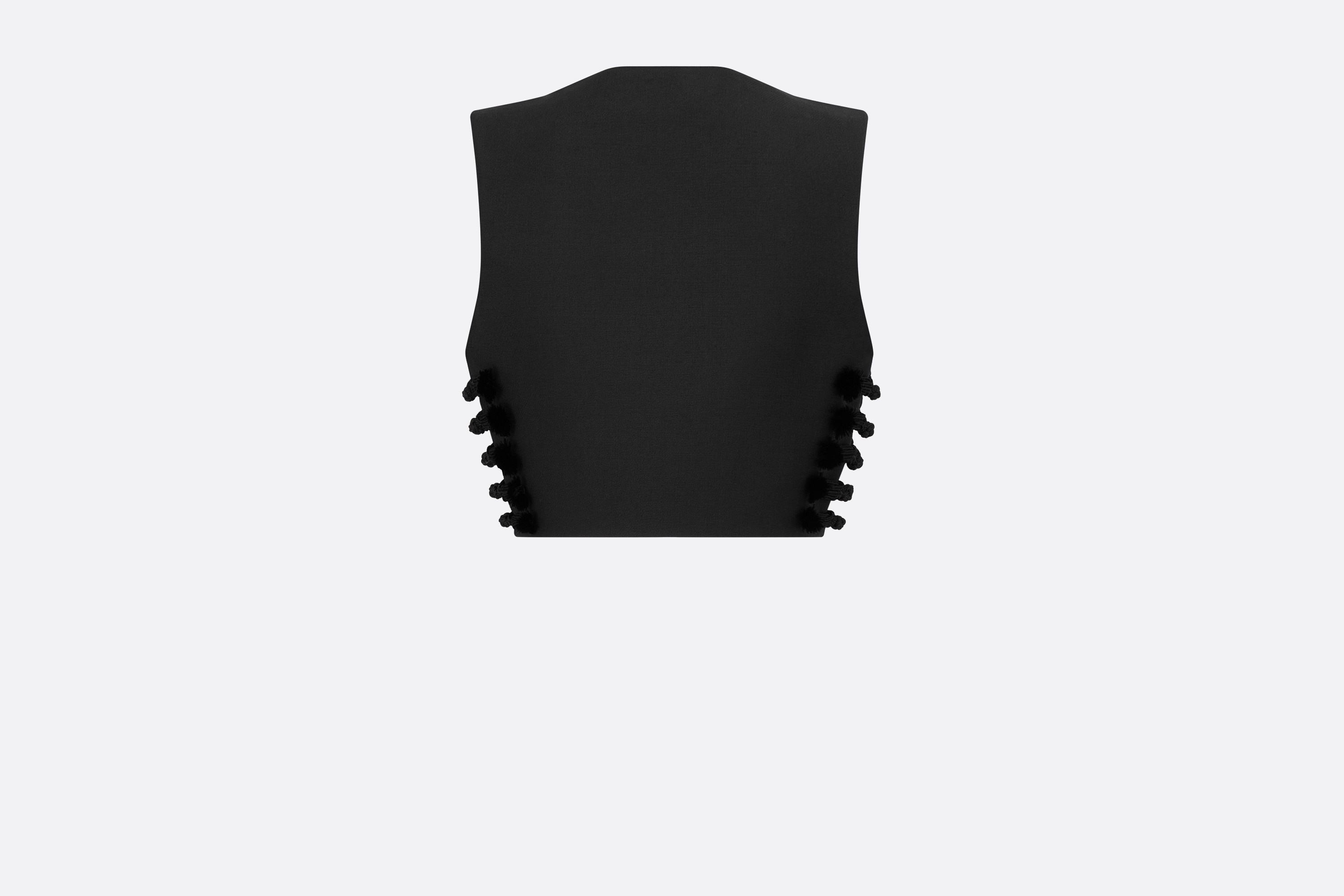 Brandenburg Cropped Waistcoat - 2