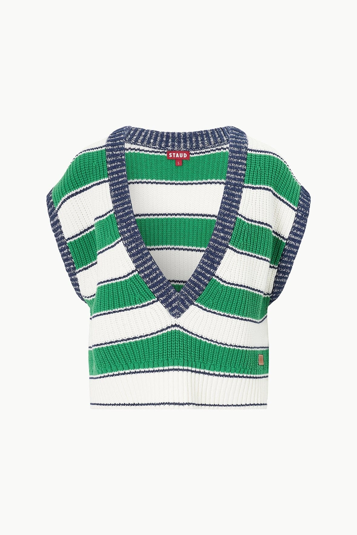 STAUD AMERICANA SWEATER BUNGALOW STRIPE - 1