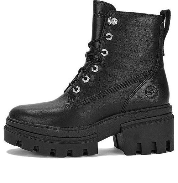 (WMNS) Timberland Everleigh 6 Inch Boots 'Black Full Grain' A41S7 - 1