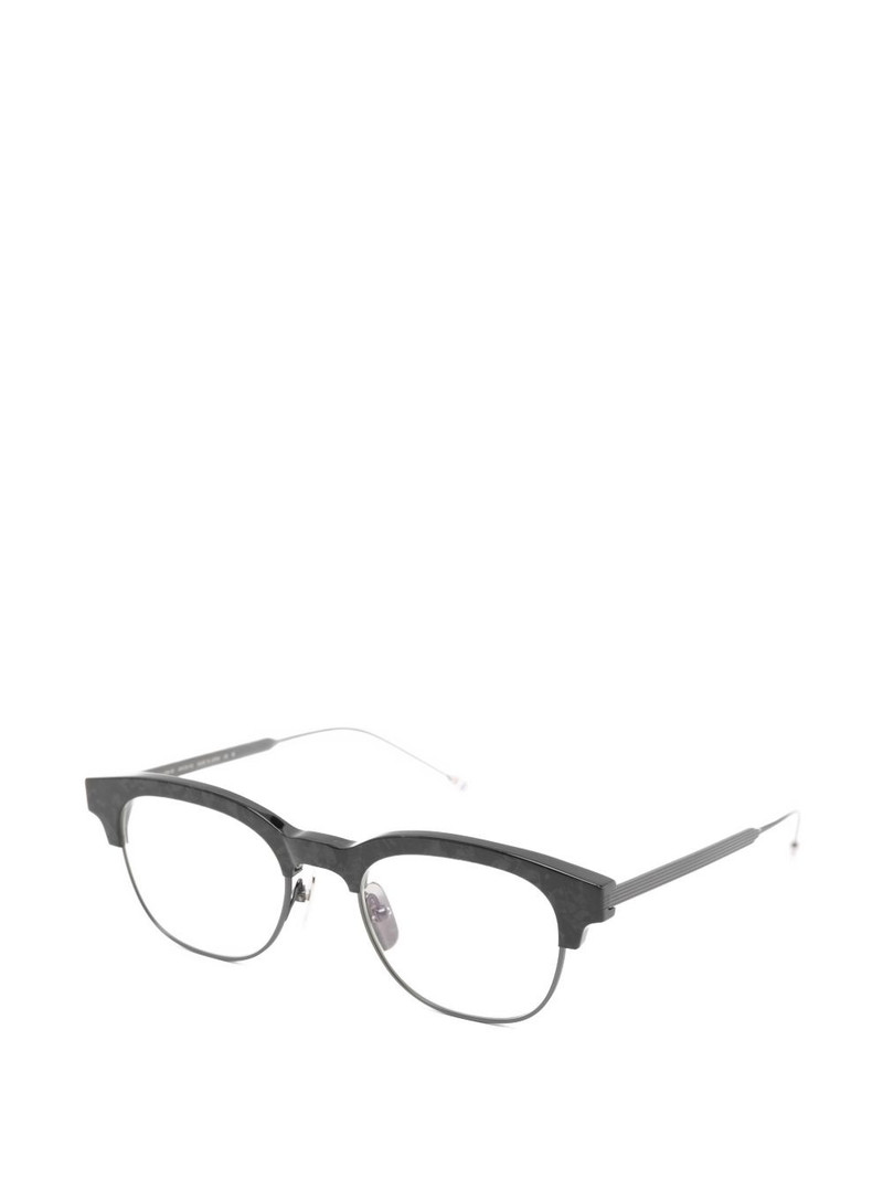 Thom Browne round frame glasses outlook