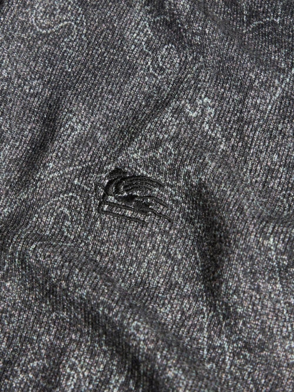 paisley-print polo shirt - 6