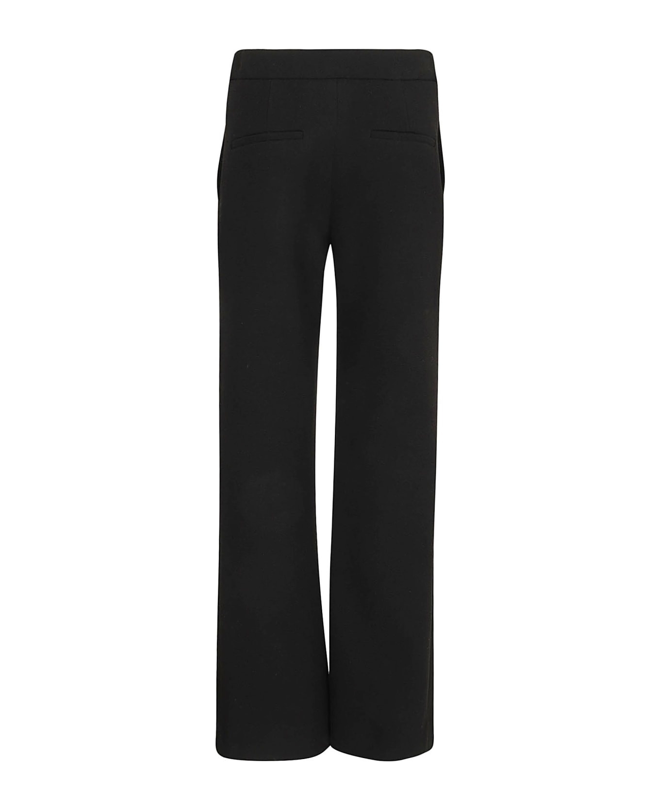 Double Crepe Flare Pants - 2